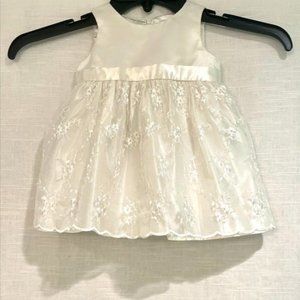 NWT Baby Girls Satin Dress